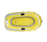 Bonbela PVC Inflatable Kayak Canoe 2 Person Rowing Air Boat Fishing Drifting Diving
