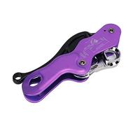 Bonbela Self Braking Stop Descender Aluminum Alloy 150kg | Rope Belay Device for 10-12mm Diameter, 200m Max Height, 345g Lightweight, for Rock Climbing, Mountaineering, Rescue,