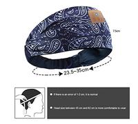 Bonbela Sleep Headphones Wireless Headband Headband Sleep Headphones Wireless Music HSleep Headphoeadphones with HD Speakers for Side Sleepers Workout Jogging