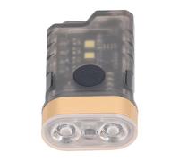 Bonbela Small Strong Strong Flash Lights Mini Led Flash Lighthouse 1500lm Magnet Base IPX5 500MAH 365NM Lamp with Rechargeable Outdoor Warning to Detection