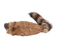 Bonbela Stage Tricks Spring Raccoon Toy Lifelike Plush Animal with Moving Head & Body for Magic Performance Birthday Christmas 50cm