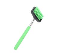 Bonbela Telescopic Back Massage Stick with 360° Roller Head for Muscle | Adjustable 8.3-22.8in Length, Non-slip Rubber Handle, Ergonomic Design, Suitable for Back Arms and Head, Sturdy Durable