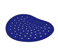 Bonbela Urinal Screen Deodorizer Large Hole Anti Splash Deodorizer Scented Urinal Screen Mats for Bathrooms Restrooms (Big hole blue)