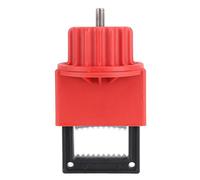 Bonbela Valve Lockout Device, Small Handle Lock Out with Adjustable Screw | High Strength PP Material, Heat Impact Erosion Resistant, Fits Handle Width Up to 42mm, Multi Padlock Holes, No Tools Needed