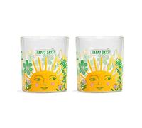 Bonbi Forest - Glassware - Bonbi Forest Set of 2 Glasses Happy Days