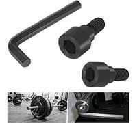 bonbo Replacement Hex Bolts & 12mm Hex Allen L-Wrench Tool Perfect for Olympic Bars, Curl Bars, Tricep Bars, Dumbbell Bars