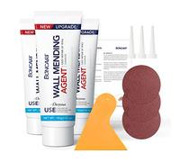 Boncart Drywall Repair Kit, Spackle Wall Repair Kit, 3 Pack Wall Mending Agent Putty, Wall Repair Paste Plaster for Wall Crack/Nail Hole, Wall Hole Filler with Scraper/Sandpaper