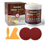BONCART Wood Filler,Wood Putty,White Oak Wood Filler,9.87 Ounce Wood Filler Paintable Wood Filler,Wood Furniture Repair kit,Quickly Repair Any Broken and defective Wooden Furniture