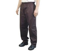 BonChef Men's Baggy Chef Trousers in Black | Size: Large BonChef Black L