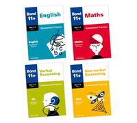 Bond 11+ Assessment Practice Papers Age 7-8 Bundle: Maths, English, Verbal Reasoning, and Non-verbal Reasoning: Ready for the 2026 GL Assessment & other 11 plus exams (Bond: Assessment Papers)