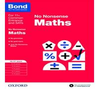 Bond 11+ Bond: Maths: No Nonsense Paperback Book Bond 11+ Multicolor