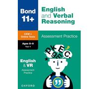 Bond 11+: Bond 11+ CEM English & Verbal Reasoning Assessment Papers 8-9 Years