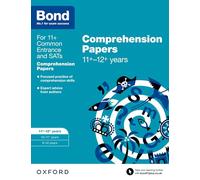 Bond 11+: English Comprehension Papers: 11+-12+ years