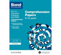 Bond 11+: English: Comprehension Papers: 9-10 years (Bond 11+)