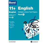 Bond 11+: English: Multiple-choice Test Papers: For 11+ GL assessment and Entrance Exams