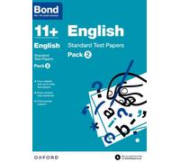 Bond 11+: English: Standard Test Papers: Ready for the 2026 exam (for GL Assessment & other 11 plus exams) : Pack 2