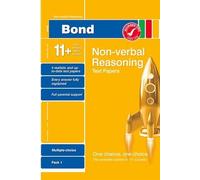 Bond 11+ Test Papers Non-Verbal Reasoning Multiple Choice Pack 1