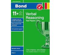 Bond 11+ Test Papers Verbal Reasoning Multiple-Choice Pack 2