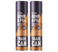 Bond and Fill Expanding Foam - 750ml | Multi-Purpose Gap Filler & Insulation Foam | Quick-Setting Polyurethane Adhesive Filler for Sealing Cracks, Gaps, Doors, Windows & Building Repairs (2)