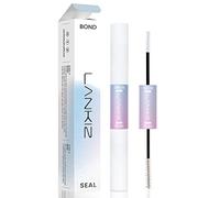 Bond and Seal Lash Glue - Lankiz Eyelash Glue for Lash Clusters Flase Lashes and DIY Lash Extensions, Super Hold 48 Hours Overnight Adhesive