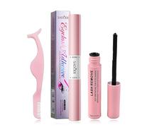 Bond and Seal Lash Kit with Remover Tweezers, Waterproof Cluster Lash Glue