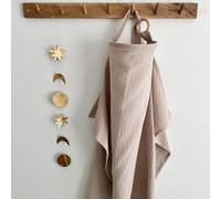 BOND babyshop Breathable Muslin Nursing Cover for Baby Breastfeeding by Bond (Light Beige) - Pumping Breastfeeding Cover Up for Mom I Also Works Ideal as Stroller Cover and Privacy Nursing Blanket