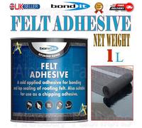 Bond It 1L Heavy Duty Felt Adhesive Cold Applied Grid Roof Felt Adhesive 1 Litre