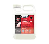 Bond It 1L Liquid Cement Dye Pigment Mortar Tone Brick Colour Render Black & Red colouring cements, mortars, concretes and renderings. (Black)