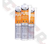 Bond it 3 Tubes Of Pu18 Polyurethane Adhesive Sealant White 310Ml Tube