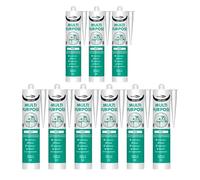 Bond It 9x Multi-Mate High Modulus Silicone Sealant - 285ml White | Mould-Resistant - Waterproof - Interior & Exterior | Multipurpose Silicone Sealant for Home - Kitchens - Bathrooms - & DIY