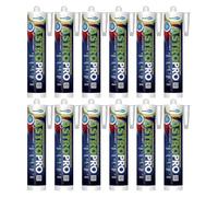 Bond It ASTRO PRO Artificial Grass Adhesive - 12x Green, 285ml | High Tack - Fast Cure | Seamless Synthetic Turf Installation | Premium Adhesive Silicone Solvent-Free - Weatherproof - & Flexible