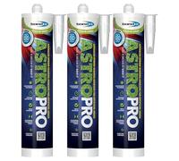 Bond It ASTRO PRO Artificial Grass Adhesive - 3x Green, 285ml | High Tack - Fast Cure | Seamless Synthetic Turf Installation | Premium Adhesive Silicone Solvent-Free - Weatherproof - & Flexible
