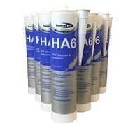 Bond It BDHA6WH HA6 Marine Silicone, 310ml, White, Pack of 2
