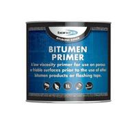 Bond It Bitubond Range Bitumen Roofing & Flashing Primer Solution Black Thin bituminous Solution for Priming Surfaces Prior to The Application of bituminous materials1 Litre