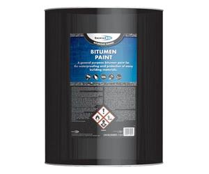 Bond It Bitumen Paint - Black, 25L | General Purpose Waterproof Bituminous Paint | Coating for Metal - Concrete - Wood & Roofing | Weatherproof & Anti-Corrosive Sealant for Outdoor Surfaces