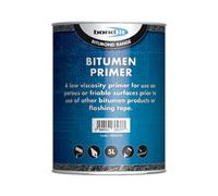 Bond It Bitumen Primer - Bitubond Range Bitumen Roofing Flashing Primer Solution - Black, 5L