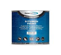 Bond it Bond-It Bitumen Bituminous Black Paint Waterproof 2.5 L
