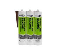 Bond it Bond-It Wp100 Neutral Silicone Sealant (3 Pack) - Buff