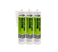 Bond it Bond-It Wp100 Neutral Silicone Sealant (3 Pack) - Cream