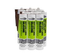 Bond it Bond-It Wp100 Neutral Silicone Sealant (9 Pack) - Brown