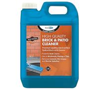 BOND IT Brick & Patio Cleaning 5L - High Strength Powerful Acidic Brick and Patio Cleaner, Tiles, Cement, Concrete, Garage, and Warehouse Floors Oil Grease