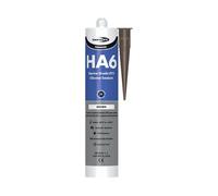 Bond It Brown HA6 Silicone Sealant High Modulas safe for RTV fresh or marine salt water aquarium fish tanks - EU3 Cartridge (approx. 310ml)