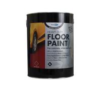 Bond It Builders Complete Heavy Duty Floor Paint Brick Wood Concrete - Premium Alkyd Floor Paint - Brick Red, 5L