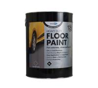 Bond It Builders Complete Heavy Duty Floor Paint Brick Wood Concrete - Premium Alkyd Floor Paint - Grey, 5L