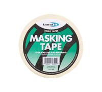 Bond It Builders Painting Self Adhesive Easy Tear Masking Tape - 48mm X 90M Roll