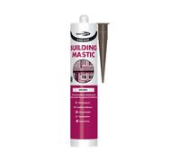 Bond It Building Mastic Silicone Sealant Build-Mate Exterior Pointing - Brown, 310Ml