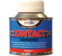 Bond It Contact Adhesive Solvent Based High Grab Neoprene Glue 250ml/500ml/1/5L Bonding Cork Leather Rubber Metals Wood (250ml)