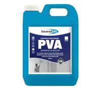 Bond It Contractors PVA Adhesive & Sealer - 2.5L | Multi-Purpose Primer - Sealer & Bonding Agent | Improves Plaster - Cement & Concrete Mixes | High Bond Strength - Quick Drying - Phthalate-Free