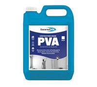 Bond It Contractors PVA Adhesive & Sealer - 5L | Multi-Purpose Primer - Sealer & Bonding Agent | Improves Plaster - Cement & Concrete Mixes | High Bond Strength - Quick Drying - Phthalate-Free