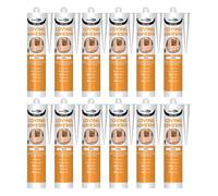 Bond It Cove-Mate Coving Adhesive - 12X White 285Ml - Solvent-Free - High-Strength Gap-Filling Adhesive Sealant - Premium Sealer